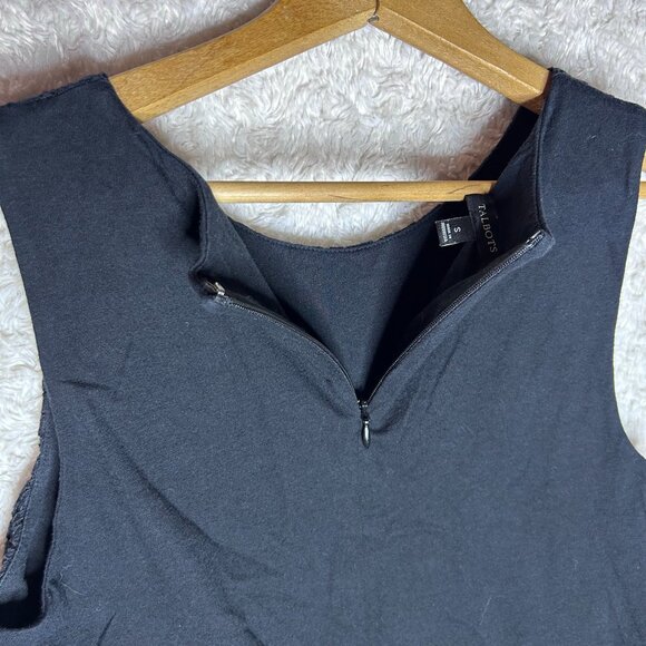 Talbots Black Lace Tank Top Size Small - Picture 5 of 5